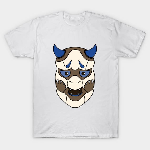 Oni Ao Demon T-Shirt by shawnison